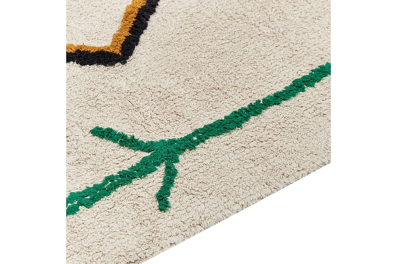 Cetmi Bomullsmatta 160x230 cm - Beige - Textil & mattor - Mattor - Modern matta - Bomullsmatta