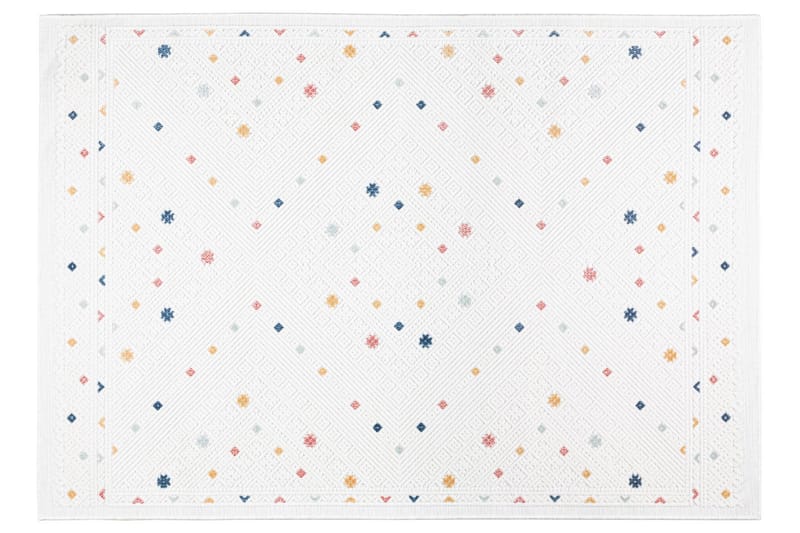 Cladells Wiltonmatta 50x80 cm Rektangulär, Creme