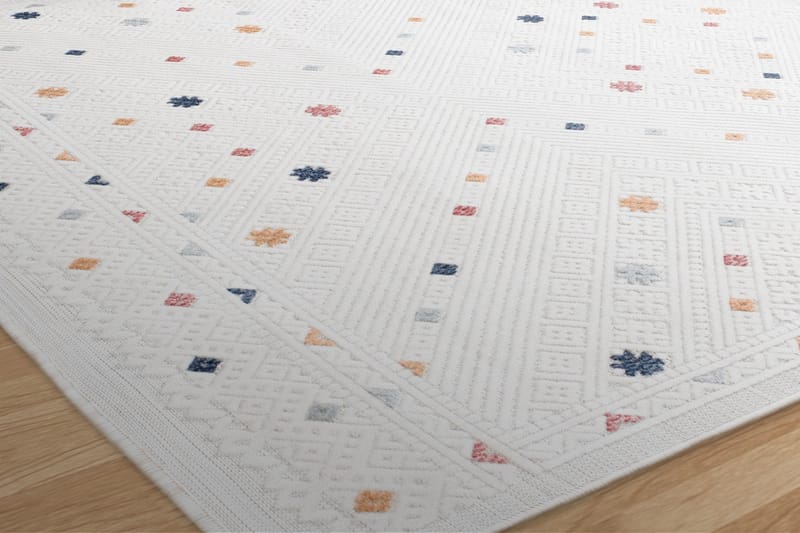 Cladells Wiltonmatta 78x150 cm Rektangulär - Creme - Textil & mattor - Mattor - Modern matta - Friezematta