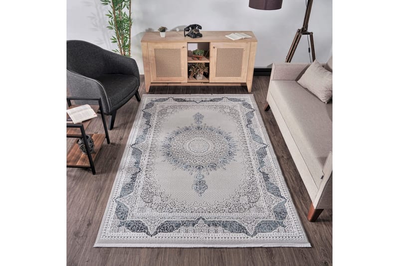 Claggan Wiltonmatta 120x180 cm Rektangulär - Mörkblå - Textil & mattor - Mattor - Modern matta - Friezematta
