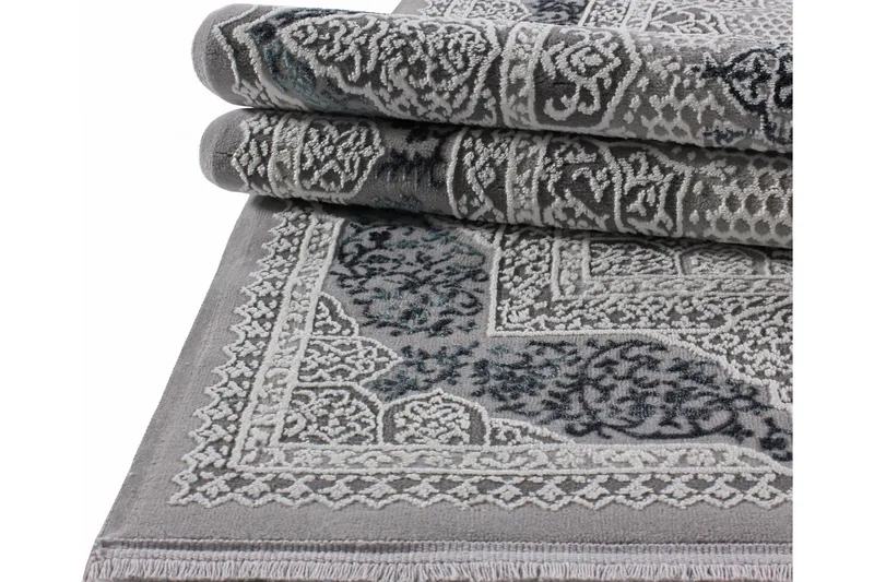 Claggan Wiltonmatta 80x150 cm Rektangulär - Mörkblå - Textil & mattor - Mattor - Modern matta - Friezematta