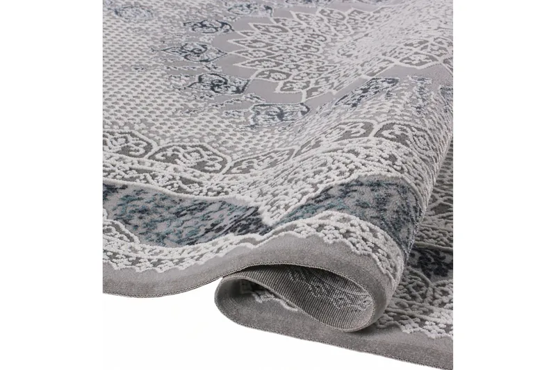 Claggan Wiltonmatta 80x150 cm Rektangulär - Mörkblå - Textil & mattor - Mattor - Modern matta - Friezematta