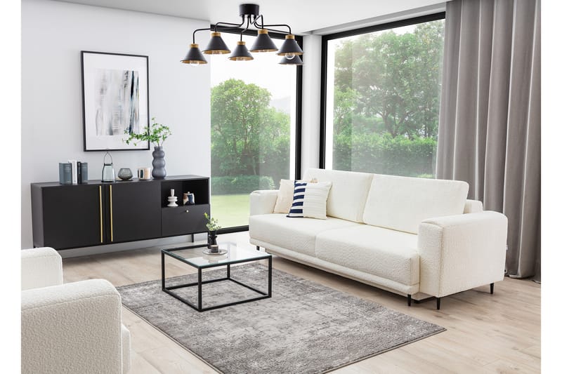 Codrila Ryamatta Rektangulär 220x160 cm - Grå - Textil & mattor - Mattor - Modern matta - Ryamatta & luggmatta