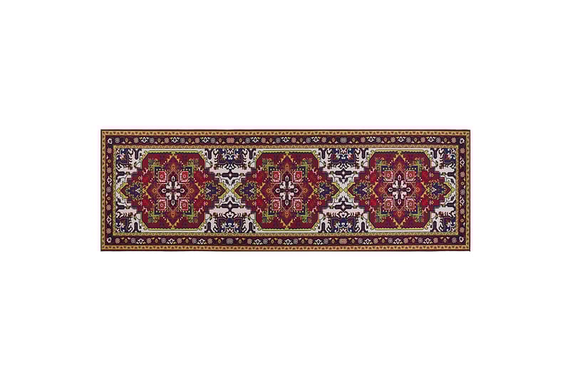 Colachel Ryamatta 80x240 cm - Röd - Textil & mattor - Mattor - Modern matta - Ryamatta & luggmatta