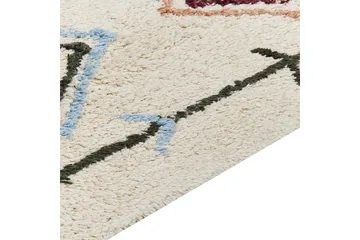 Corum Ryamatta 140x200 cm - Beige - Textil & mattor - Mattor - Modern matta - Bomullsmatta