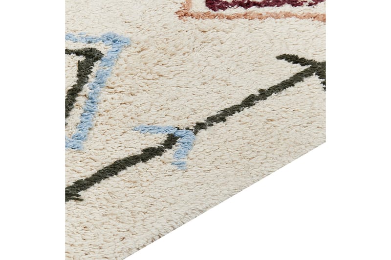 Corum Ryamatta 160x230 cm - Beige - Textil & mattor - Mattor - Modern matta - Bomullsmatta