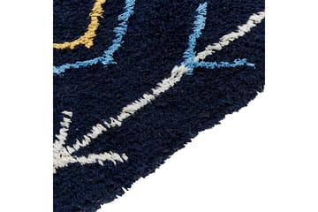 Corum Ryamatta 160x230 cm - Svart - Textil & mattor - Mattor - Modern matta - Bomullsmatta