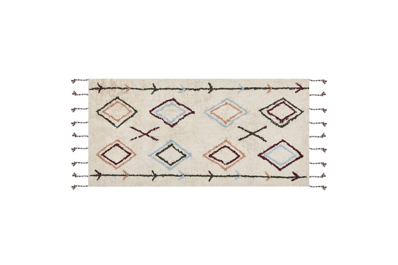 Corum Ryamatta 80x150 cm - Beige - Textil & mattor - Mattor - Modern matta - Ryamatta & luggmatta