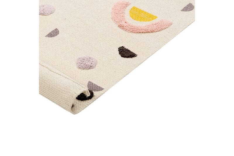 Curup Bomullsmatta 80x150 cm - Beige - Textil & mattor - Mattor - Modern matta - Bomullsmatta