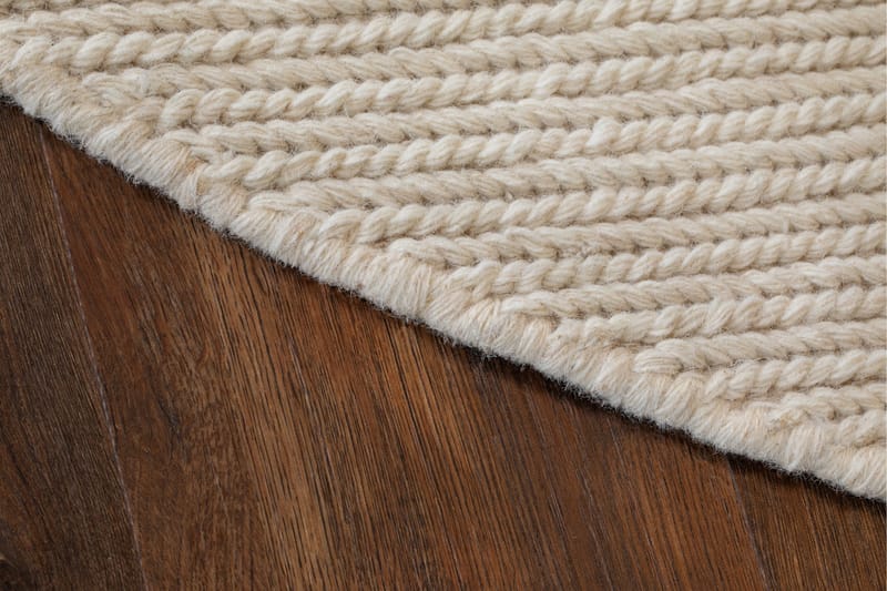 Dalarö Ullmatta 200x300 cm Oblong - Vit - Textil & mattor - Mattor - Modern matta - Ullmatta