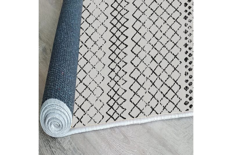 Dall Bomullsmatta 100x300 cm Rektangulär - Vit - Textil & mattor - Mattor - Modern matta - Bomullsmatta