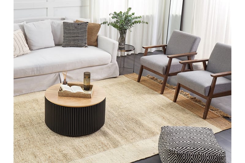 Dedemli Jutematta 200x300 cm - Beige - Textil & mattor - Mattor - Modern matta - Sisalmattor