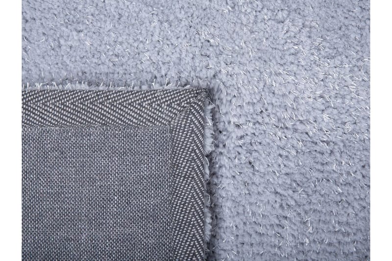 Demre Matta Rund 140 cm - Ljusgrå - Textil & mattor - Mattor - Modern matta - Ryamatta & luggmatta