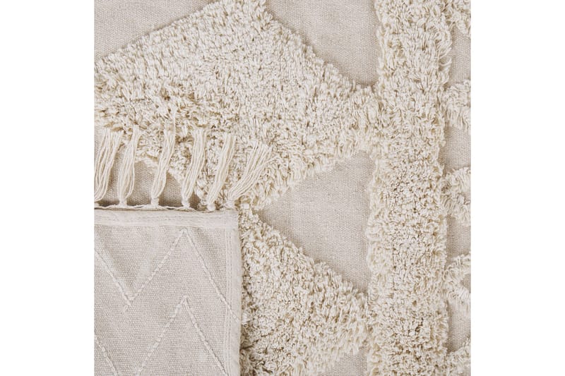 Didim Bomullsmatta 160x230 cm - Beige - Textil & mattor - Mattor - Modern matta - Bomullsmatta
