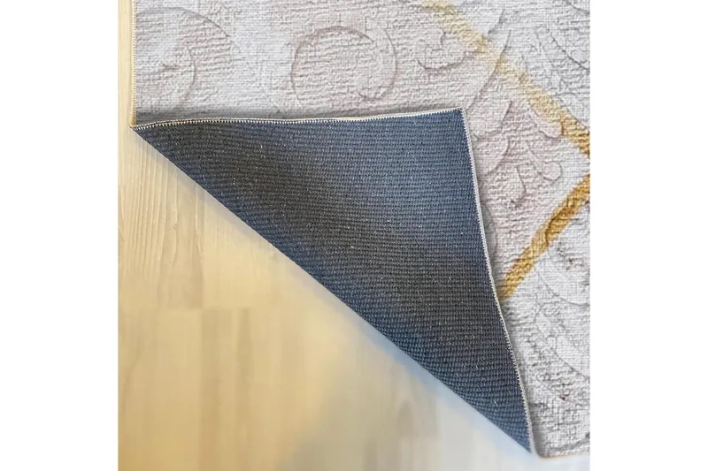 Dina Bomullsmatta 100x300 cm Rektangulär - Vit - Textil & mattor - Mattor - Modern matta - Bomullsmatta