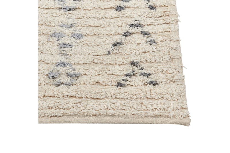 Dispur Bomullsmatta 140x200 cm - Beige - Textil & mattor - Mattor - Modern matta - Bomullsmatta