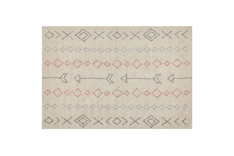 Dispur Bomullsmatta 140x200 cm, Beige