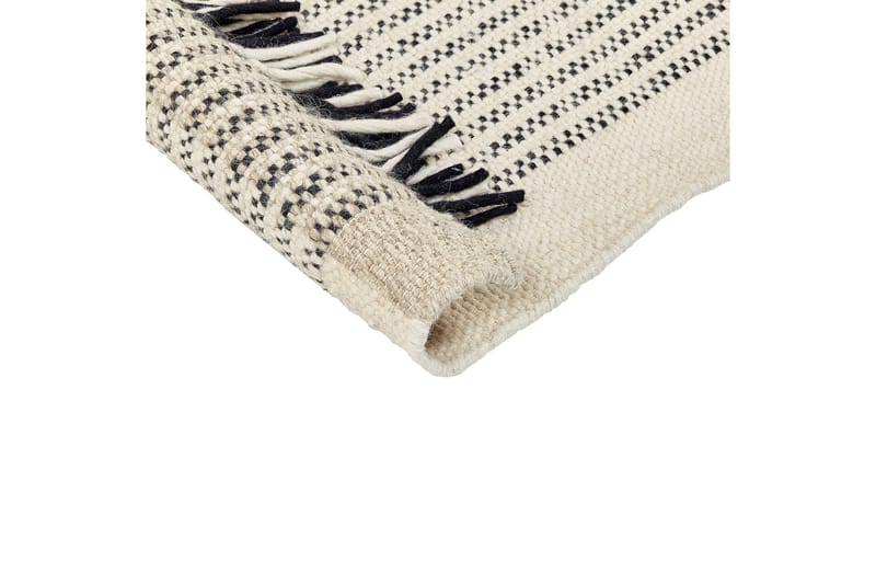 Divarli Ullmatta 140x200 cm - Beige - Textil & mattor - Mattor - Modern matta - Ullmatta