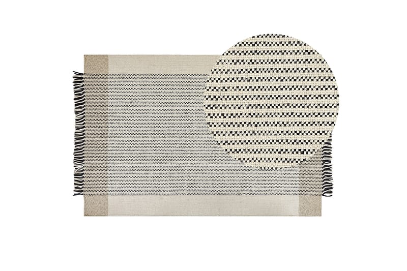 Divarli Ullmatta 200x300 cm - Beige - Textil & mattor - Mattor - Modern matta - Ullmatta