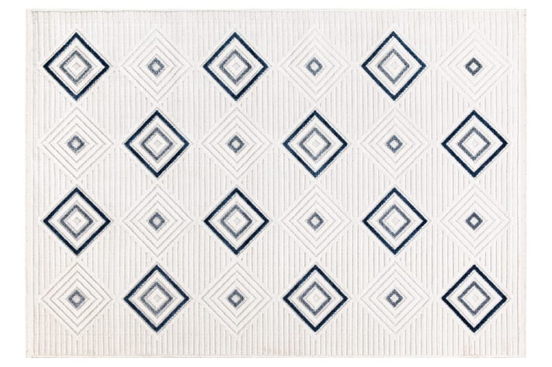 Dope Wiltonmatta 196x290 cm Rektangulär, Blå