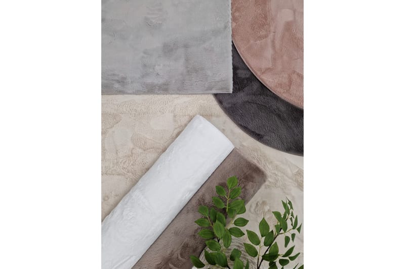 Dream Ryamatta Grå 200 cm Rund - Grå - Textil & mattor - Mattor - Modern matta - Ryamatta & luggmatta