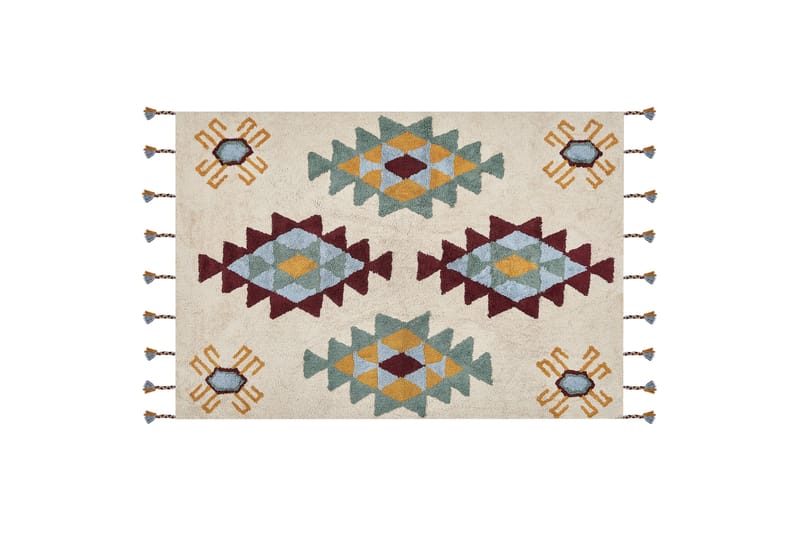 Duzce Ryamatta 160x230 cm - Beige - Textil & mattor - Mattor - Modern matta - Ryamatta & luggmatta
