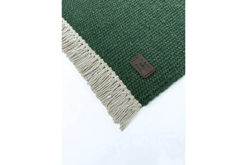 Eden Ullmatta 140x200 cm Rektangulär - Smaragdgrön - Textil & mattor - Mattor - Modern matta - Ullmatta