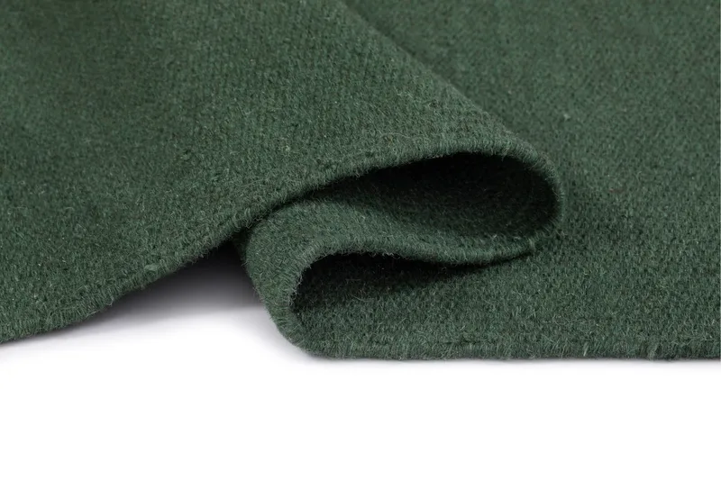 Eden Ullmatta 140x200 cm Rektangulär - Smaragdgrön - Textil & mattor - Mattor - Modern matta - Ullmatta