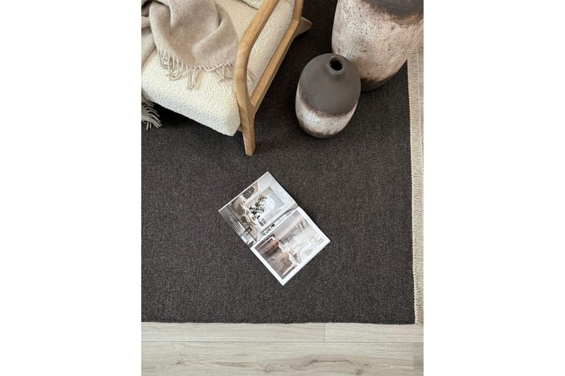 Eden Ullmatta 140x200 cm Rektangulär - Taupe - Textil & mattor - Mattor - Modern matta - Ullmatta