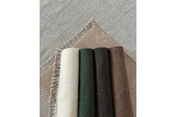 Eden Ullmatta 200x200 cm Kvadratisk - Creme - Textil & mattor - Mattor - Modern matta - Ullmatta