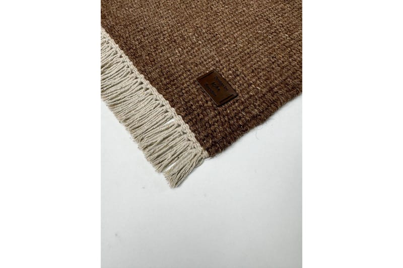Eden Ullmatta 75x150 cm Rektangulär - Brun - Textil & mattor - Mattor - Modern matta - Ullmatta