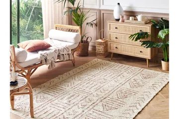 Edirne Bomullsmatta 160x230 cm - Beige - Textil & mattor - Mattor - Modern matta - Bomullsmatta