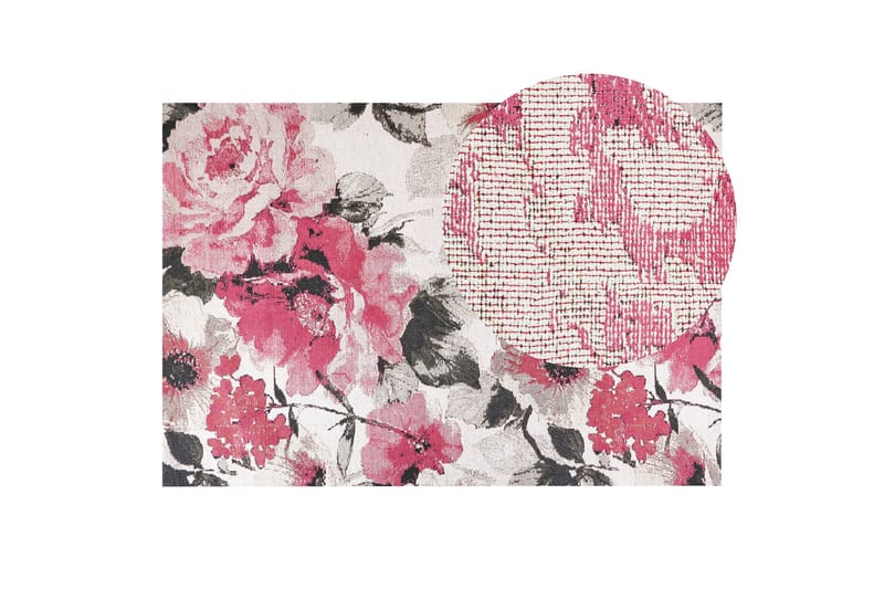 Ejaz Ryamatta 140x200 cm - Rosa - Textil & mattor - Mattor - Modern matta - Ryamatta & luggmatta