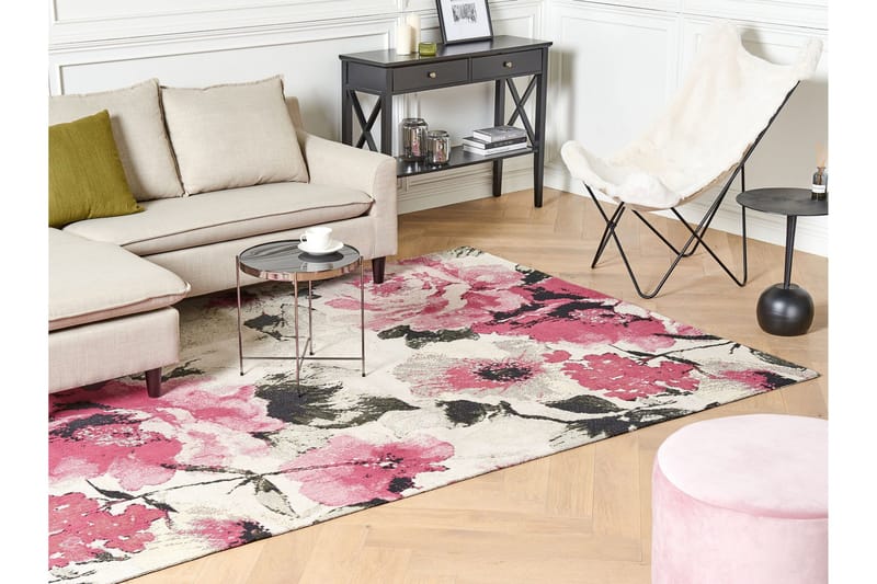 Ejaz Ryamatta 200x300 cm - Rosa - Textil & mattor - Mattor - Modern matta - Bomullsmatta