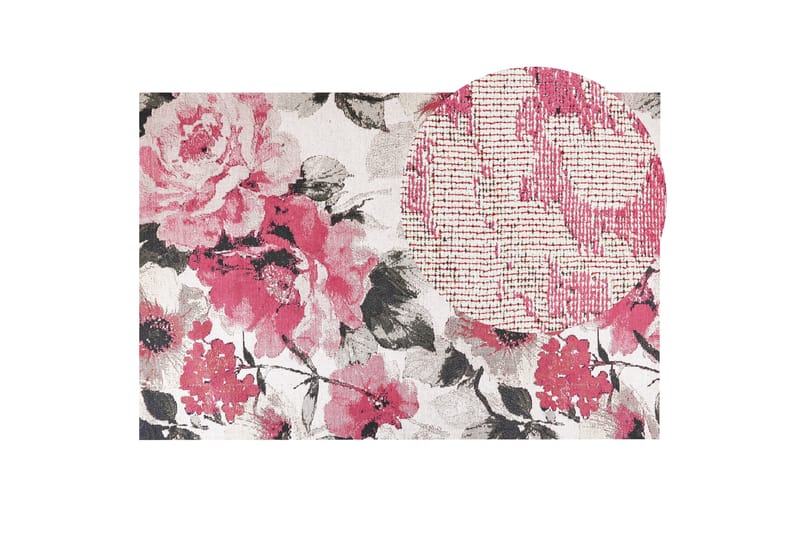 Ejaz Ryamatta 200x300 cm - Rosa - Textil & mattor - Mattor - Modern matta - Bomullsmatta