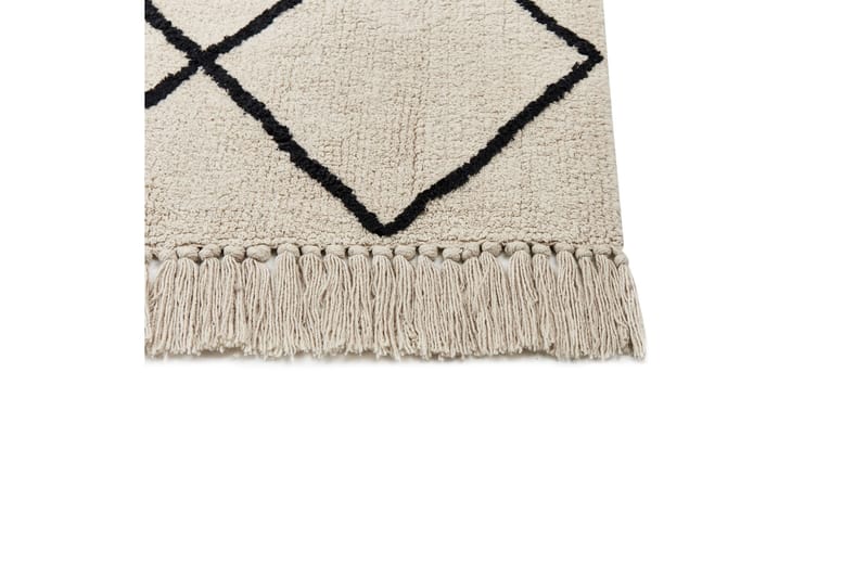 Eldes Ryamatta 160x230 cm - Beige - Textil & mattor - Mattor - Modern matta - Ryamatta & luggmatta