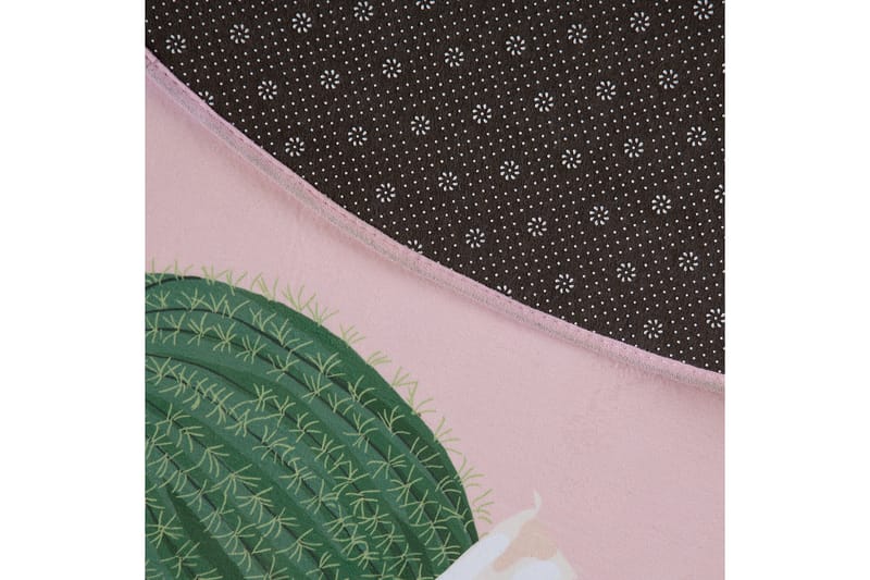 Eldivan Ryamatta 120x120 cm - Rosa - Textil & mattor - Mattor - Modern matta - Ryamatta & luggmatta