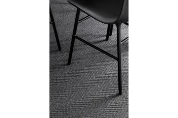 Elsa Matta 80x300 cm Svart - Vm Carpet - Textil & mattor - Mattor - Modern matta - Ullmatta