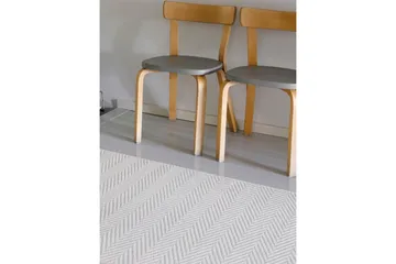 Elsa Matta 80x300 cm Vit - Vm Carpet - Textil & mattor - Mattor - Modern matta - Ullmatta