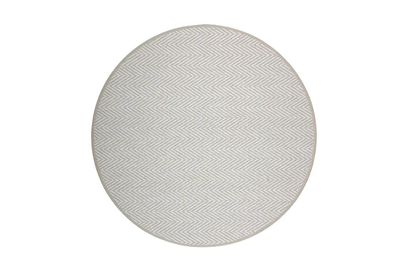 Elsa Matta Rund 133 cm Beige, Vm Carpet