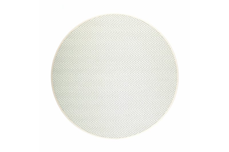 Elsa Matta Rund 160 cm Vit, Vm Carpet