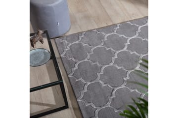 Elsher Ryamatta 180x120 cm - Grå - Textil & mattor - Mattor - Modern matta - Ryamatta & luggmatta