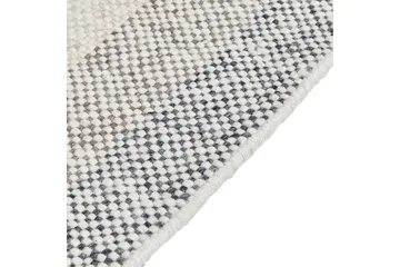 Emirler Ullmatta 140x200 cm - Svart/Vit - Textil & mattor - Mattor - Modern matta - Ullmatta