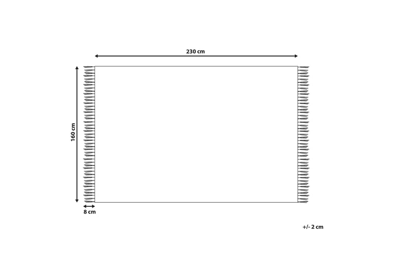 Engiz Ullmatta 160x230 cm - Rosa - Textil & mattor - Mattor - Modern matta - Ullmatta