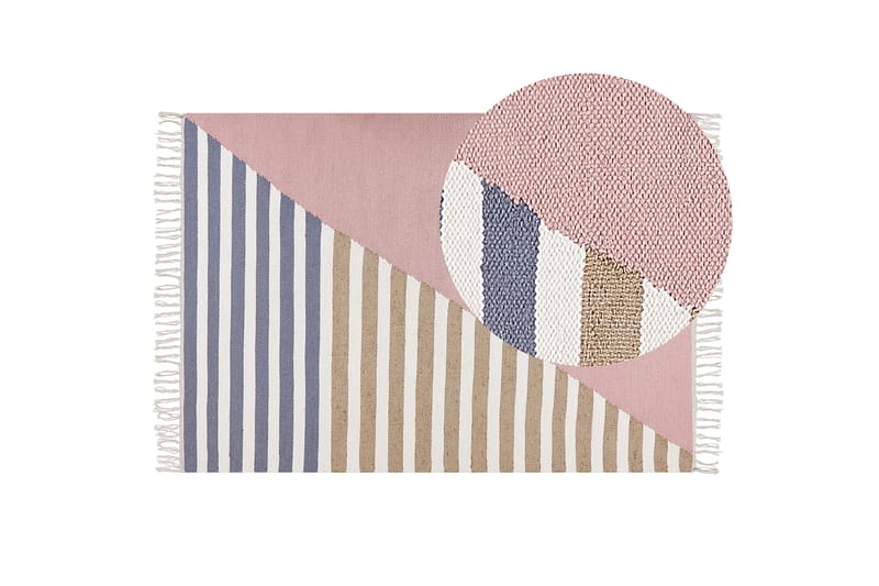 Engiz Ullmatta 160x230 cm - Rosa - Textil & mattor - Mattor - Modern matta - Ullmatta