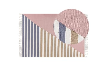 Engiz Ullmatta 160x230 cm - Rosa - Textil & mattor - Mattor - Modern matta - Ullmatta