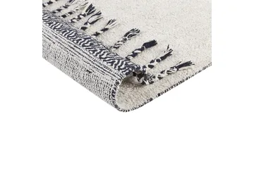 Eray Ryamatta 140x200 cm - Svart/Vit - Textil & mattor - Mattor - Modern matta - Ryamatta & luggmatta