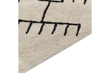 Erler Bomullsmatta 140x200 cm - Beige - Textil & mattor - Mattor - Modern matta - Bomullsmatta