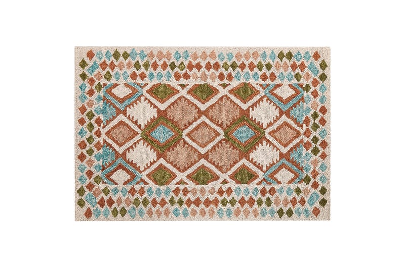 Ermenek Ullmatta 140x200 cm - Beige - Textil & mattor - Mattor - Modern matta - Ullmatta