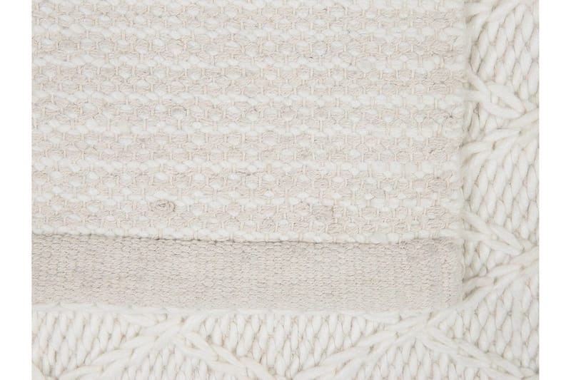 Erzin Matta 160x230 cm - Vit - Textil & mattor - Mattor - Modern matta - Ullmatta